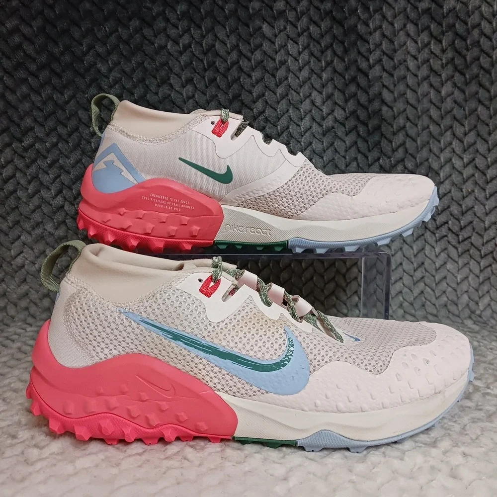 Nike Wildhorse 7 Light Soft Pink Magic Ember Women's Trail Running Shoes Sz 10.5